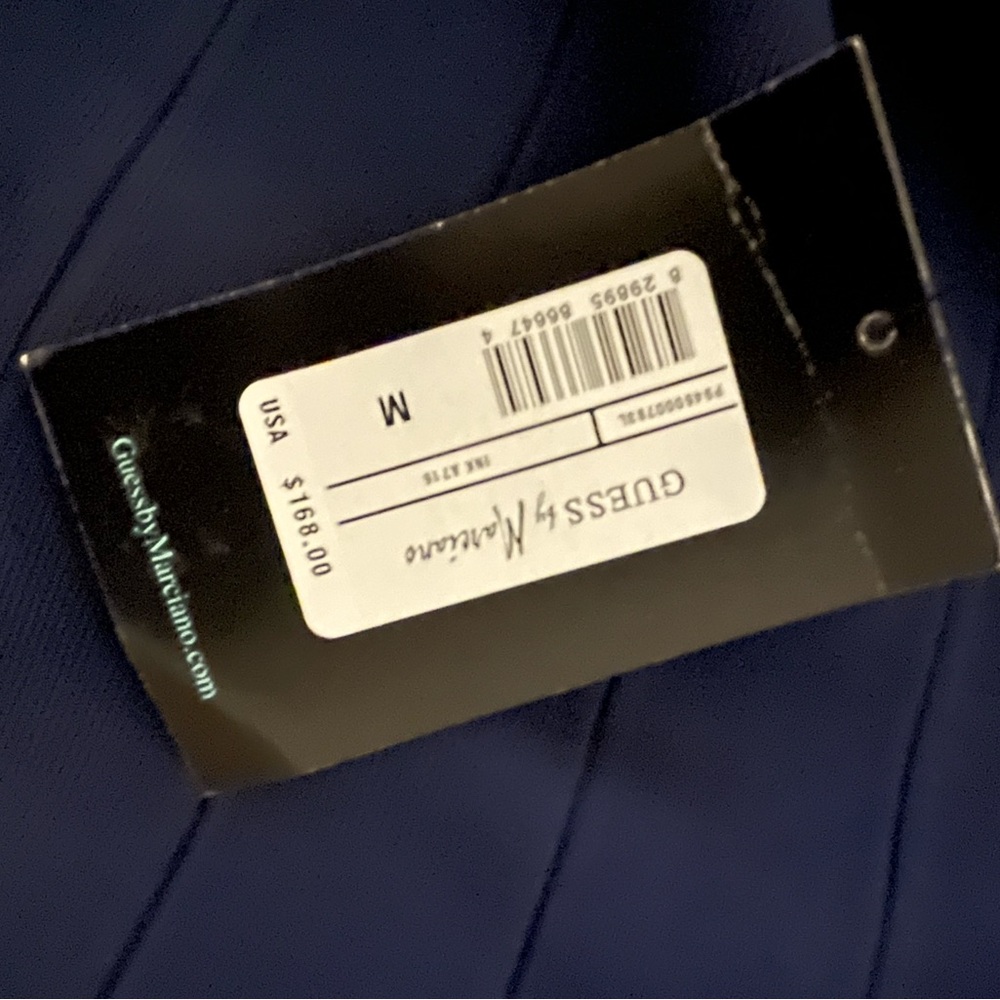 NWT | Guess by Marciano Navy One Shoulder Bandage Dress!! - Picture 2 of 7
